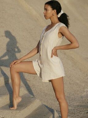 Harly Jae Beatriz Linen Romper